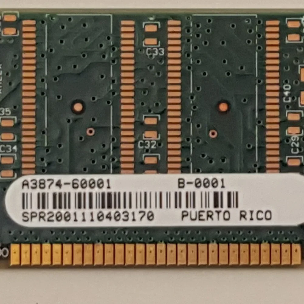 HP C7845AX 32MB 100-pin SDRAM DIMM [ Dual Inline Memory Module A3874-60001